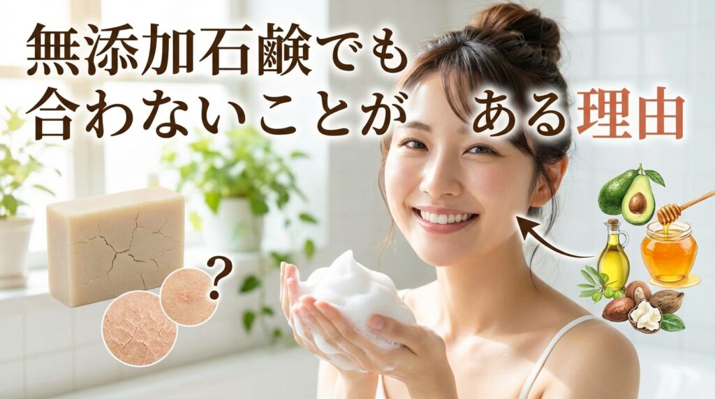 無添加石鹸でも合わないことがある理由